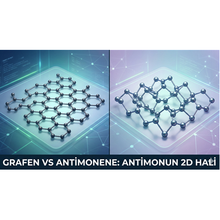 Grafen vs Antimonene: Antimonun 2D Hali
