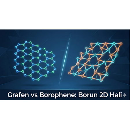 Grafen vs Borophene: Borun 2D Hali
