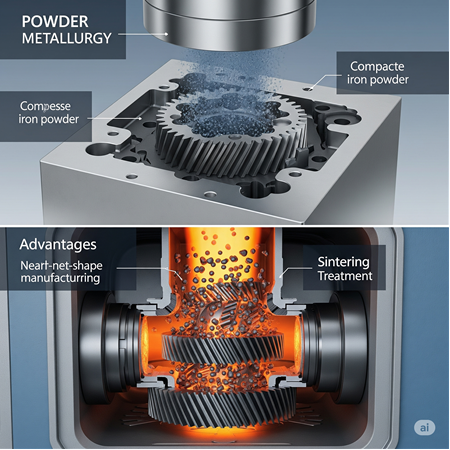 Toz Metalurjisinin Temel Taşı: Demir Tozu ile Parça Üretiminin Avantajları