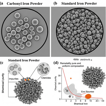 Demir Tozu Satın Alırken Dikkat Edilmesi Gerekenler: Saflık, Yoğunluk ve Tane Şekli