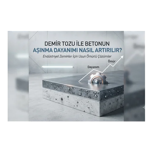 Demir Tozu ile Betonun Aşınma Dayanımı Nasıl Artırılır?