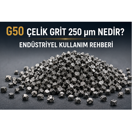 G50 Çelik Grit 250 µm Nedir? Endüstriyel Kullanım Rehberi