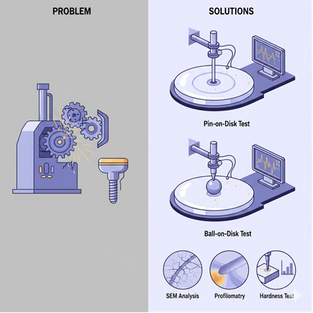Yttrium bazlı seramiklerin tribolojik (aşınma) testleri: metodoloji