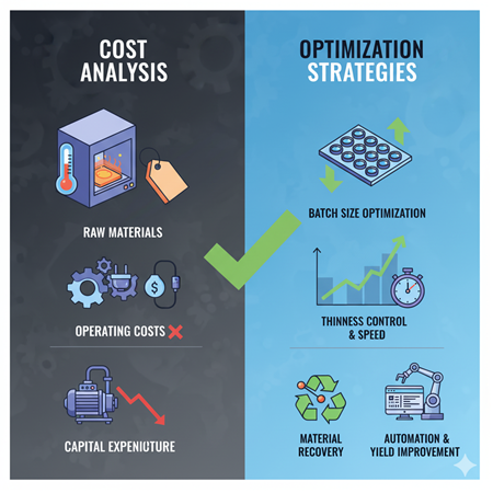 Yttrium-oxide tabanlı optik kaplamaların üretim ekonomik analizi