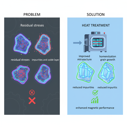 Neodimyum metal tozlarının mikro yapısal iyileştirilmesi: ısıl işlem yaklaşımları