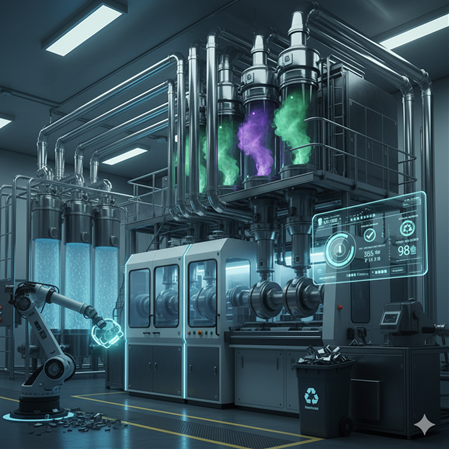 NdFeB mıknatıs üretiminde çevresel emisyon kontrolü: uygulamalar