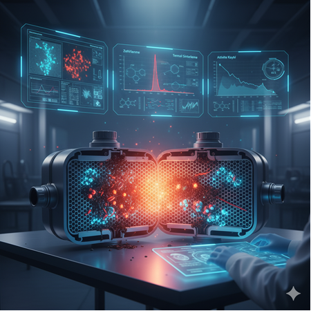 Ceria ve lanthanum içeren katalizörlerin endüstride yaşanan arızaları analiz etme