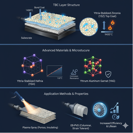 Yttrium-oxide kaplamalarla yüksek sıcaklık yalıtımı: malzeme seçimi rehberi