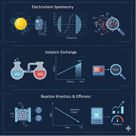 Lanthanum-doped malzemelerde yüzey reaksiyon kinetiklerinin ölçümü