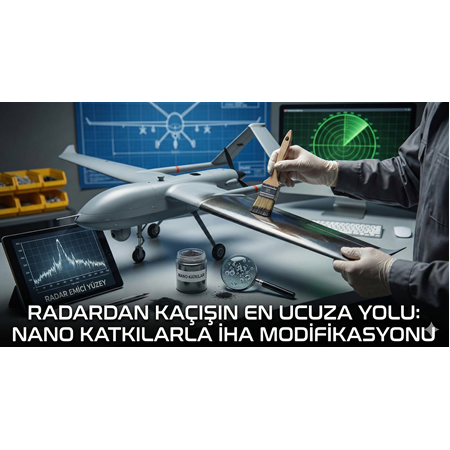 Radardan Kaçışın En Ucuza Yolu: Nano Katkılarla İHA Modifikasyonu