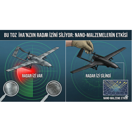 Bu Toz İHA'nızın Radar İzini Siliyor: Nano-Malzemelerin Etkisi