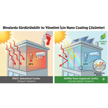 Binalarda Sürdürülebilir Isı Yönetimi İçin Nano Coating Çözümleri