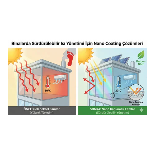 Binalarda Sürdürülebilir Isı Yönetimi İçin Nano Coating Çözümleri