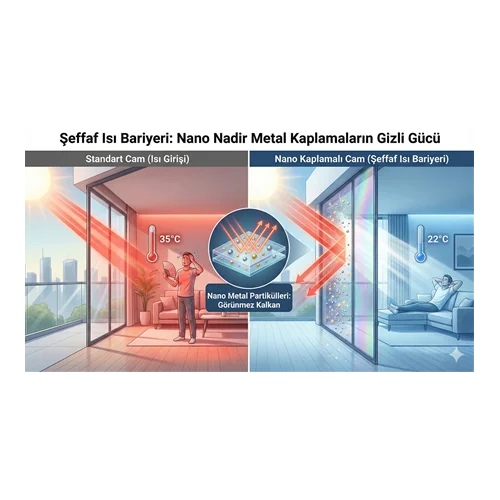Şeffaf Isı Bariyeri: Nano Nadir Metal Kaplamaların Gizli Gücü