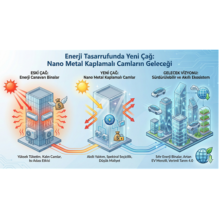 Enerji Tasarrufunda Yeni Çağ: Nano Metal Kaplamalı Camların Geleceği