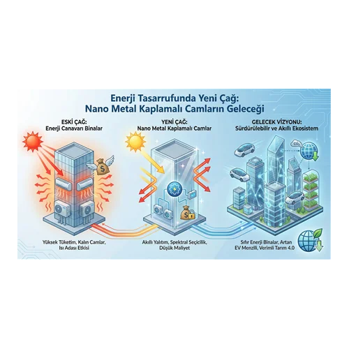Enerji Tasarrufunda Yeni Çağ: Nano Metal Kaplamalı Camların Geleceği