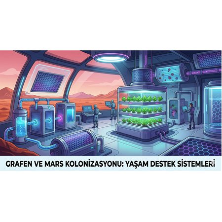 Grafen ve Mars Kolonizasyonu: Yaşam Destek Sistemleri