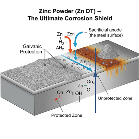 Çinko Tozu (Zn DT): Korozyona Karşı En Etkili Koruma Kalkanı