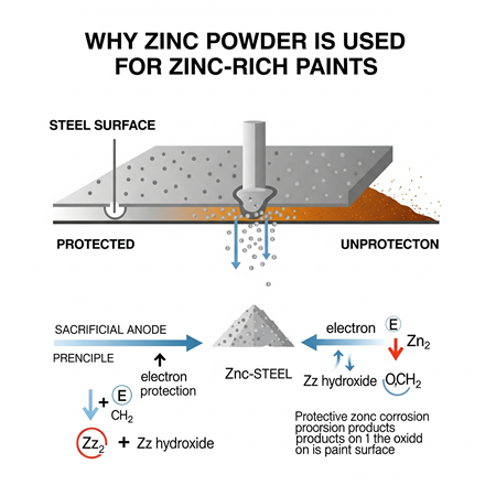 Zengin Çinko Kaplamalar (Zinc-Rich Paints) İçin Neden Çinko Tozu Kullanılmalıdır?