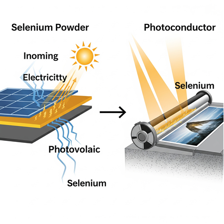 Fotovoltaik ve Fotokondüktör Uygulamalarında Selenyum Tozunun Rolü Nedir?