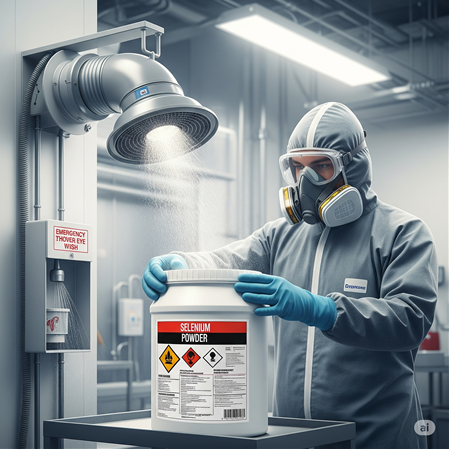Selenyum Tozu Güvenliği: Endüstriyel Kullanımda Dikkat Edilmesi Gerekenler