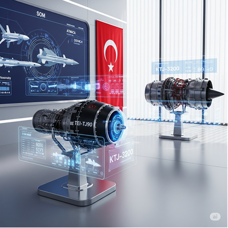 Türkiye'nin İlk Jet Motoru: TEI-TJ90 ve KTJ-3200'ün Anlamı Nedir?