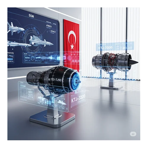 Türkiye'nin İlk Jet Motoru: TEI-TJ90 ve KTJ-3200'ün Anlamı Nedir?