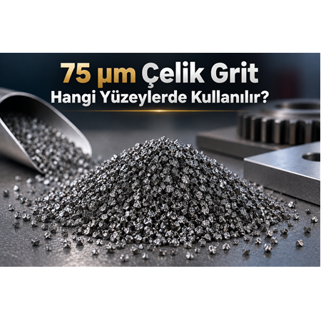 75 µm Çelik Grit Hangi Yüzeylerde Kullanılır?