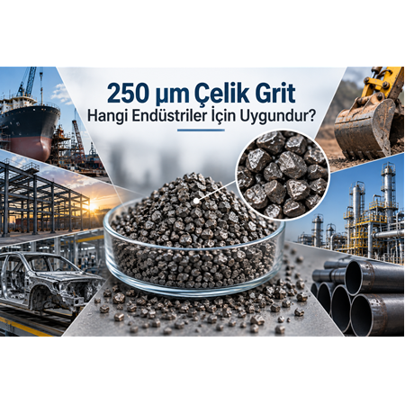 250 µm Çelik Grit Hangi Endüstriler İçin Uygundur?