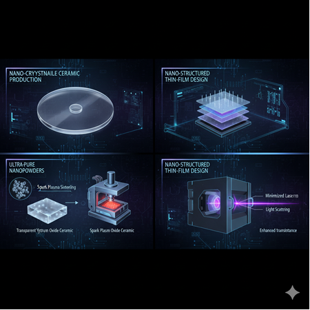 Yttrium-oxide tabanlı optik malzemelerde nano-mimari tasarımlar