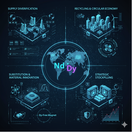 Neodimyum ve dysprosium tedarik zinciri güvenliği: risk yönetimi