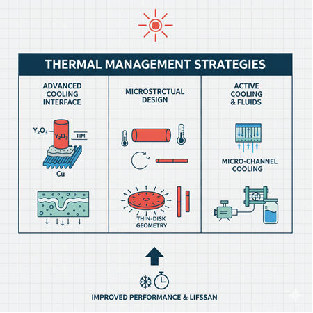 Yttrium-oxide bazlı fotonik cihazlarda termal yönetim stratejileri