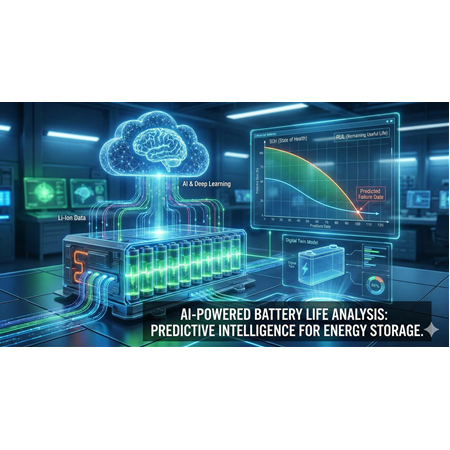 Lityum İyon Bataryalarda Yapay Zeka Destekli Ömür Analizi