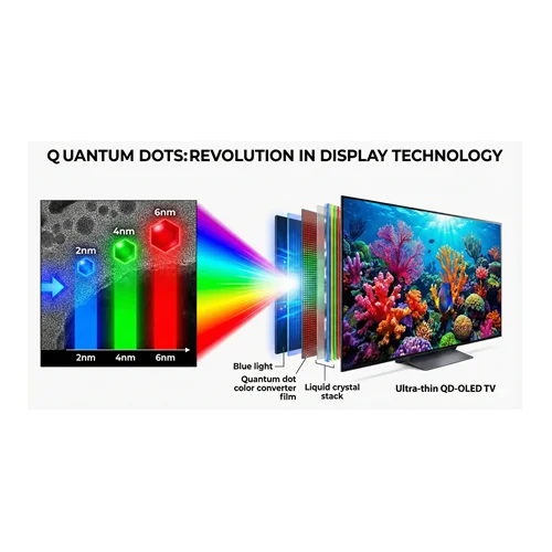 Kuantum Noktalar (Quantum Dots) ile Ekran Teknolojisinde Devrim