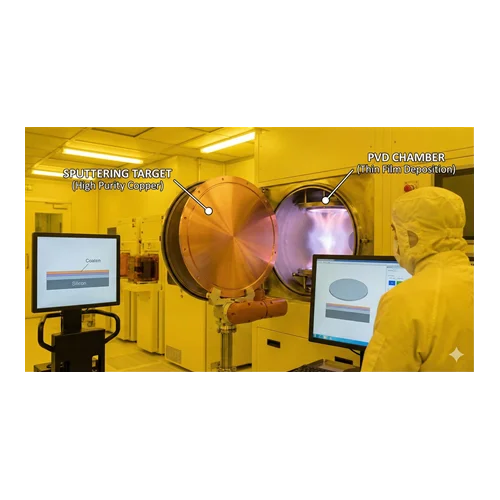 Yarı İletken Endüstrisinde Sputtering Hedeflerin (Targets) Kullanımı
