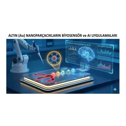 Altın (Au) Nanoparçacıkların Biyosensör ve AI Uygulamaları