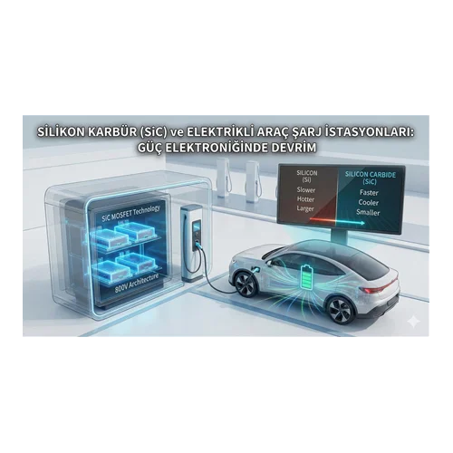 Silikon Karbür (SiC) ve Elektrikli Araç Şarj İstasyonları