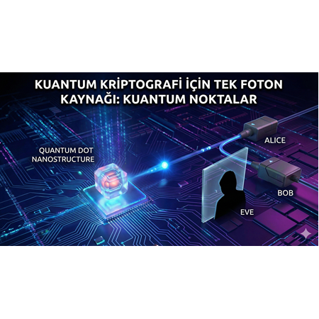 Kuantum Kriptografi İçin Tek Foton Kaynağı: Kuantum Noktalar
