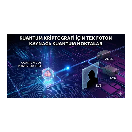 Kuantum Kriptografi İçin Tek Foton Kaynağı: Kuantum Noktalar