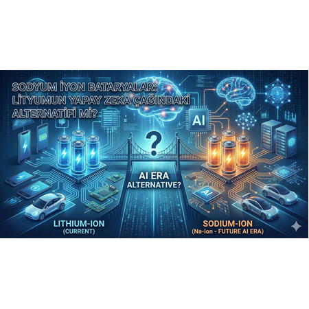 Sodyum İyon Bataryalar: Lityumun Yapay Zeka Çağındaki Alternatifi mi?