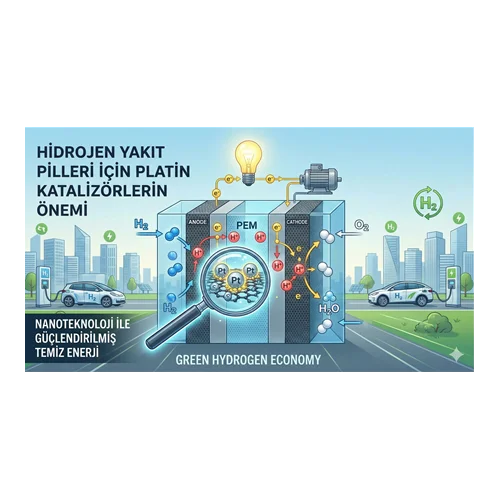Hidrojen Yakıt Pilleri İçin Platin Katalizörlerin Önemi