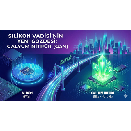 Silikon Vadisi'nin Yeni Gözdesi: Galyum Nitrür (GaN)