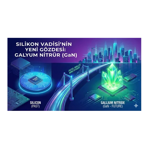 Silikon Vadisi'nin Yeni Gözdesi: Galyum Nitrür (GaN)