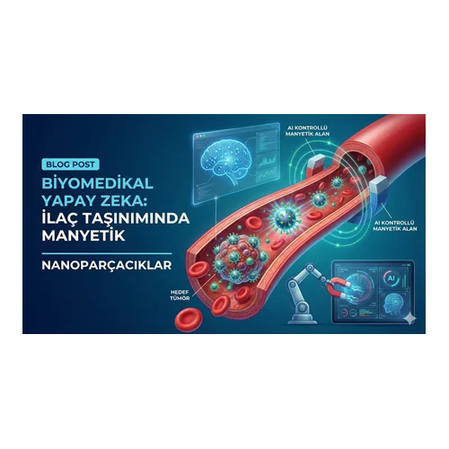 Biyomedikal Yapay Zeka: İlaç Taşınımında Manyetik Nanoparçacıklar
