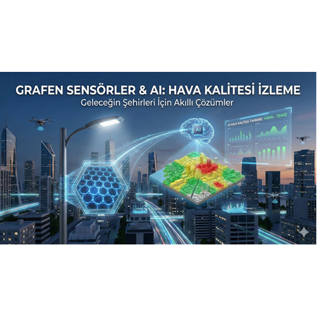 Grafen Sensörler ile Hava Kalitesi İzleme ve AI Tahminleri
