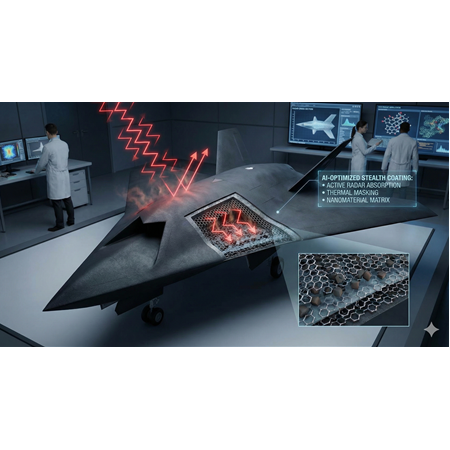 Askeri Yapay Zeka Sistemlerinde Kullanılan Görünmezlik (Stealth) Boyaları