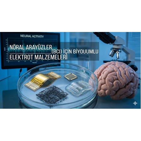Nöral Arayüzler (BCI) İçin Biyouyumlu Elektrot Malzemeleri