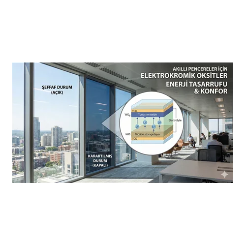 Akıllı Pencereler İçin Elektrokromik Oksitler