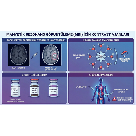Manyetik Rezonans Görüntüleme (MRI) İçin Kontrast Ajanları
