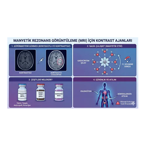 Manyetik Rezonans Görüntüleme (MRI) İçin Kontrast Ajanları